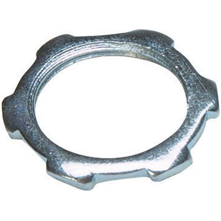 Gampak 47101 0.5 in. Rigid Conduit Locknut - Pack of 50 3182417